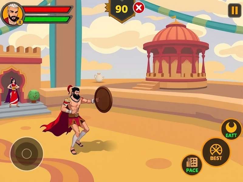 Faridkot Gladiators character selection screen